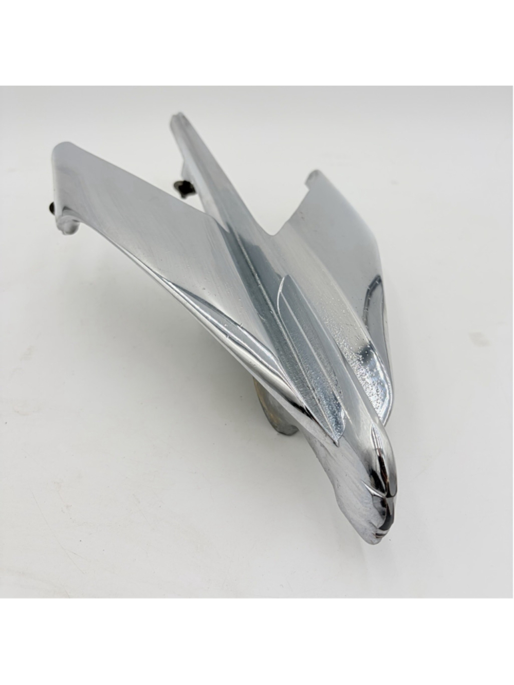 1954 Pontiac Chieftain Hood Ornament 517658 BLC Chrome OEM Original